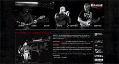 Desktop Screenshot of krause-band.de
